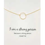 Petals Necklace - I Am A Strong Person, , Petals Australia - Say It Sister