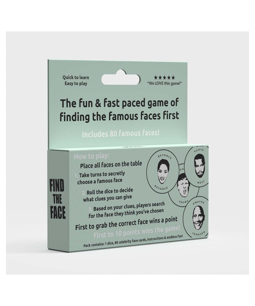 Pikkii Find the Face Game contents