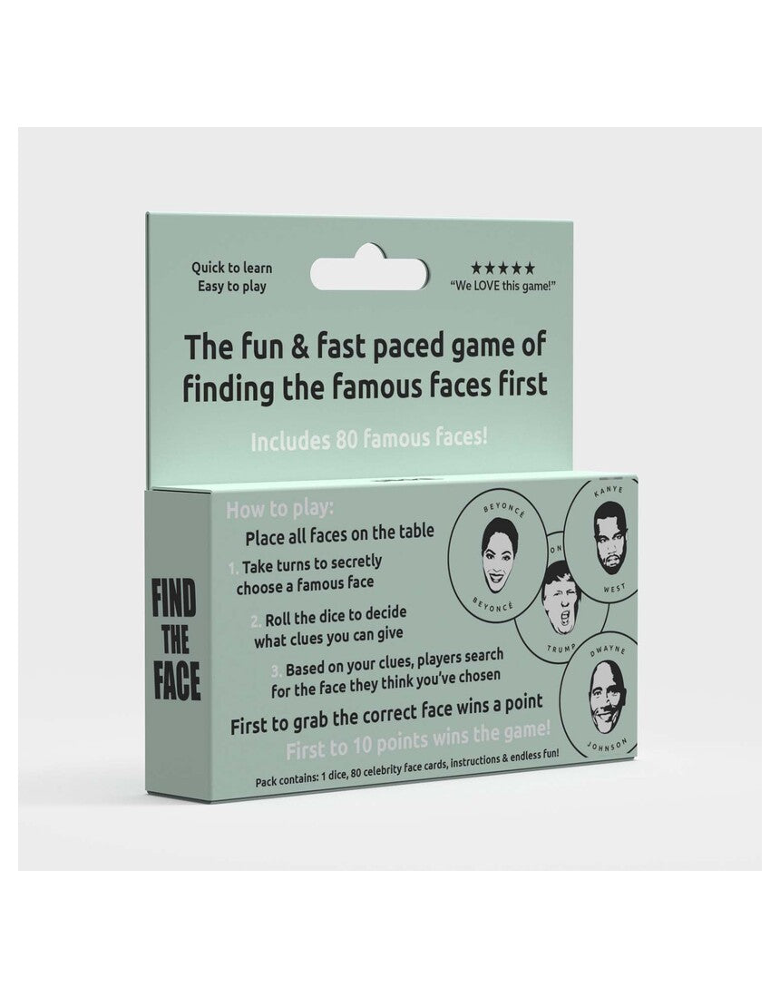 Pikkii Find the Face Game contents