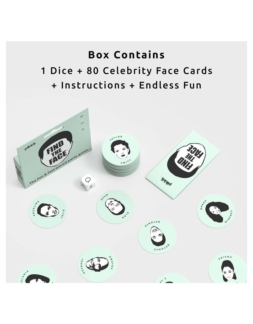 Pikkii Find the Face Game in play