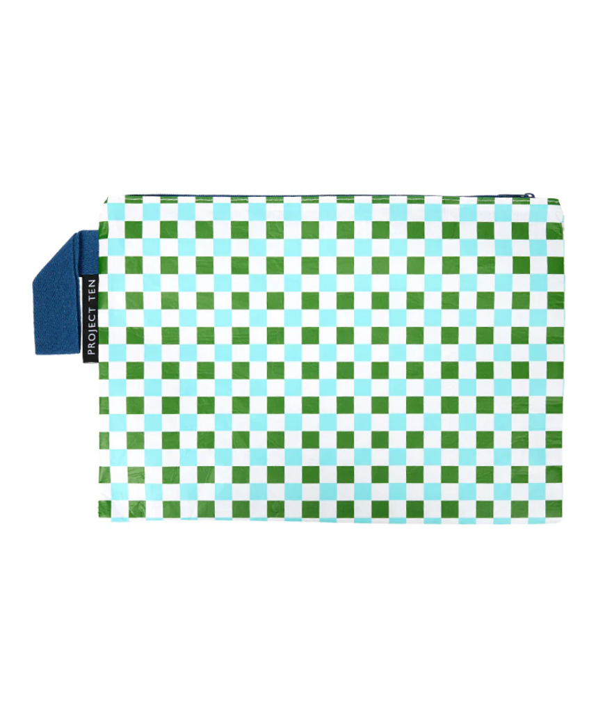Checkers Zip Pouch, bag, Project Ten - Say It Sister