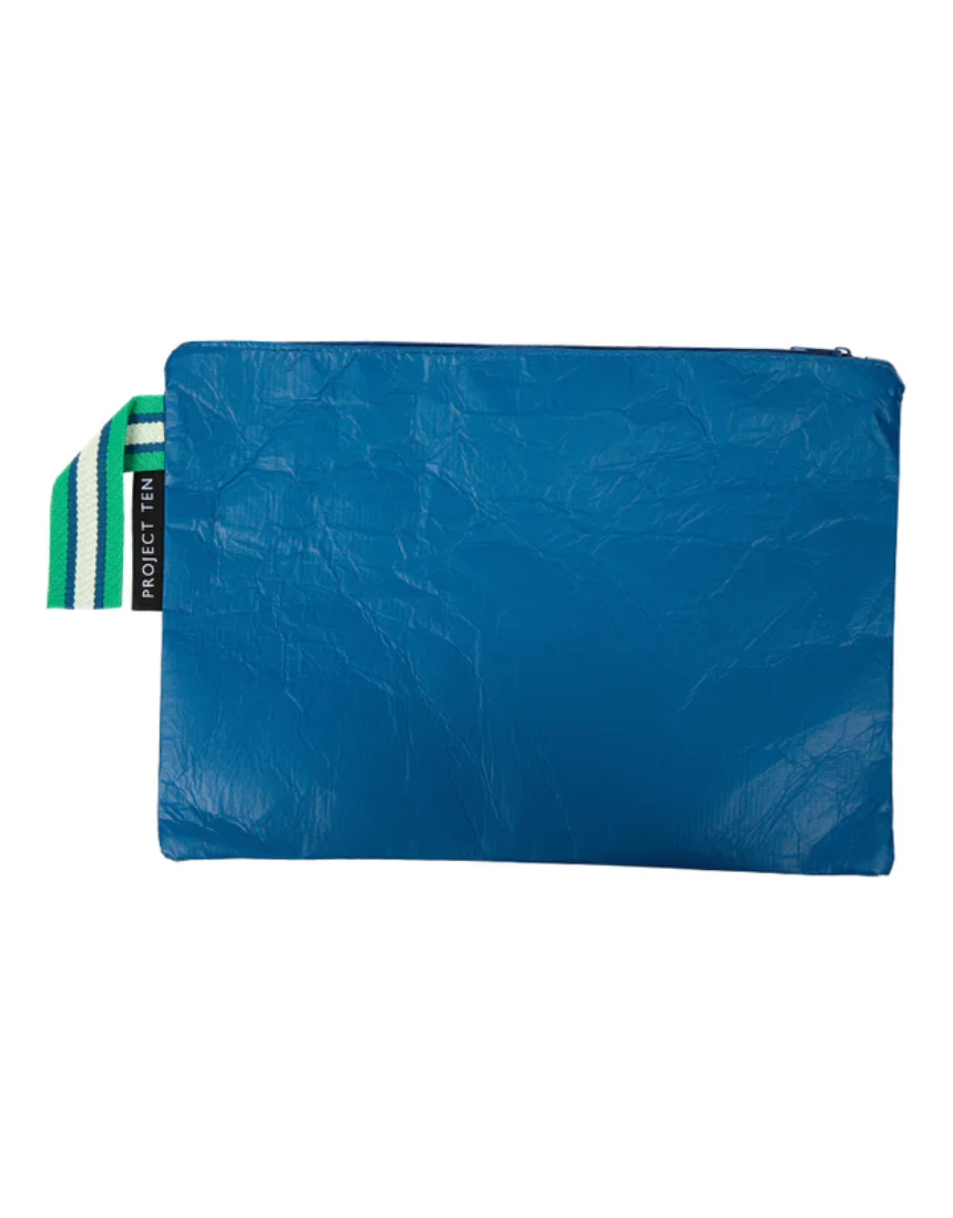 P10 Navy Zip Pouch, bag, Project Ten - Say It Sister