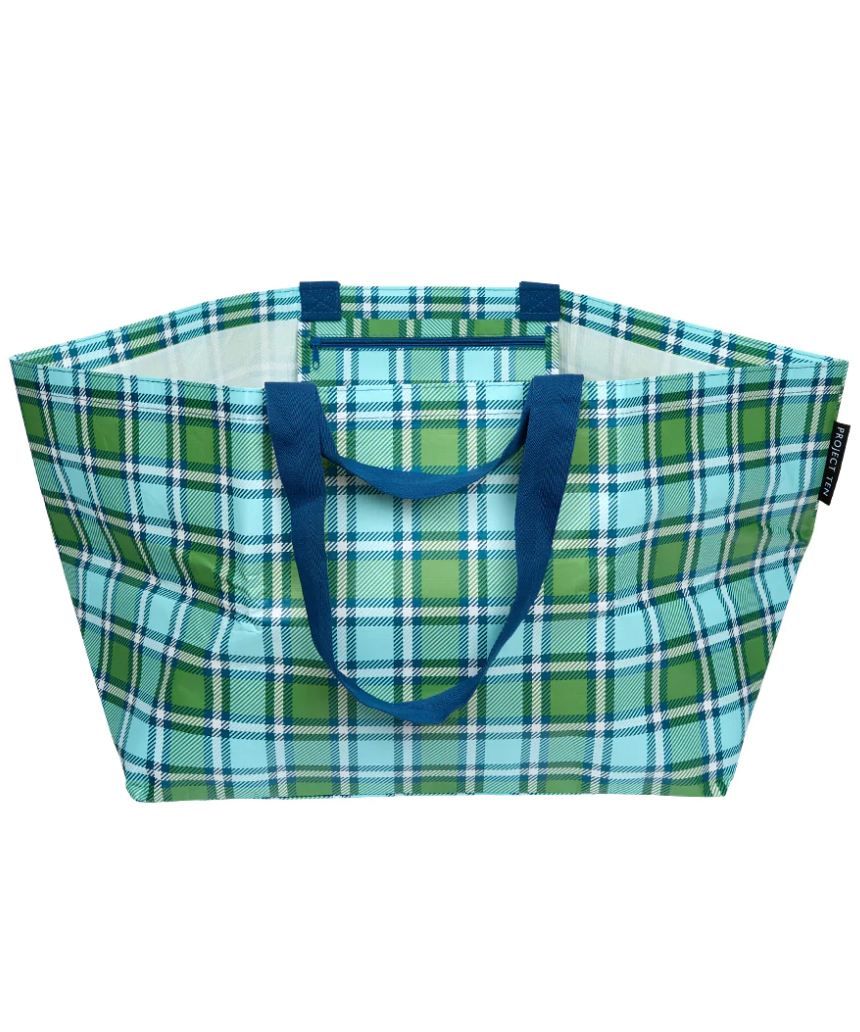 Project Ten - Oversize Tote Tartan, bag, Project Ten - Say It Sister