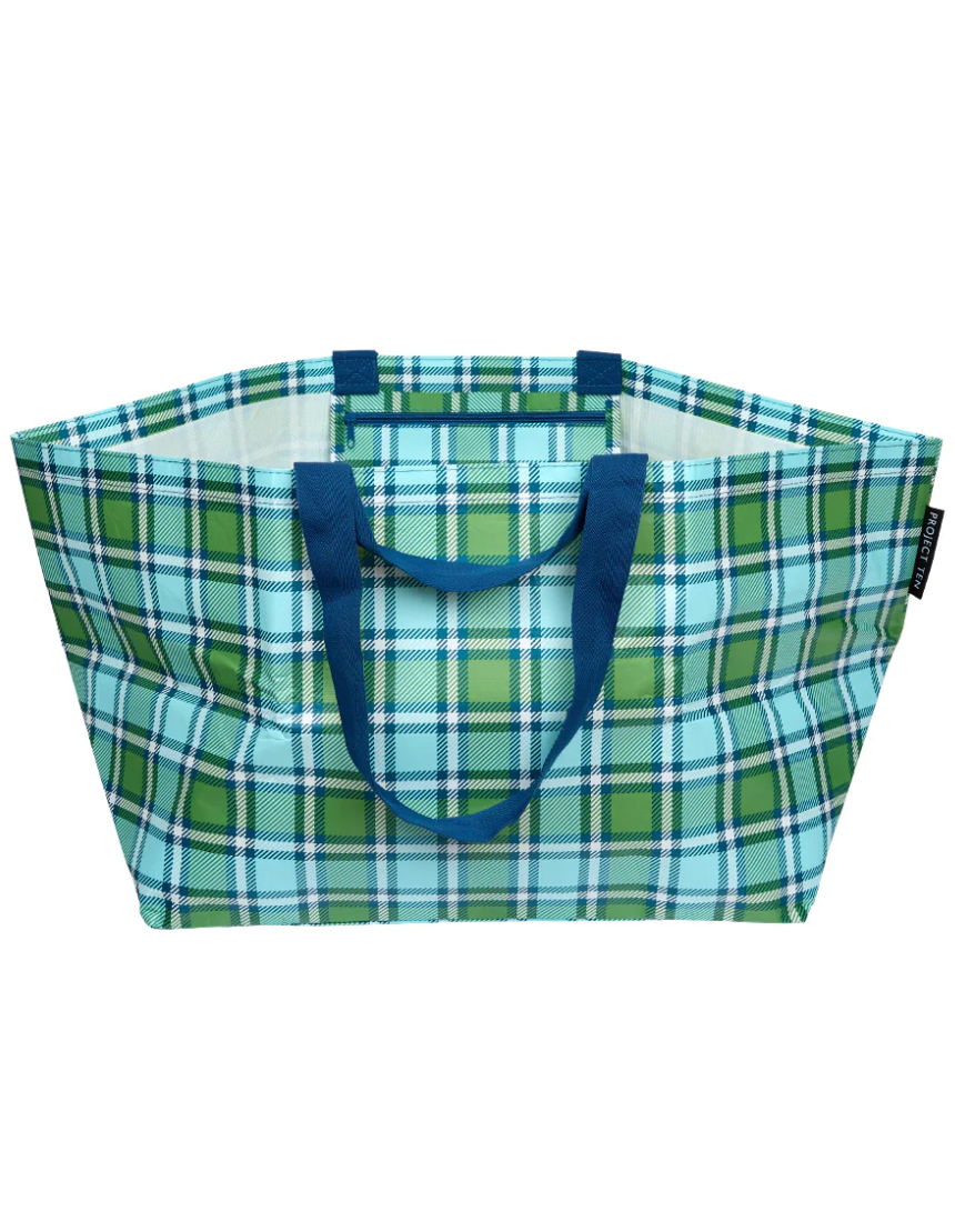 Project Ten - Oversize Tote Tartan, bag, Project Ten - Say It Sister
