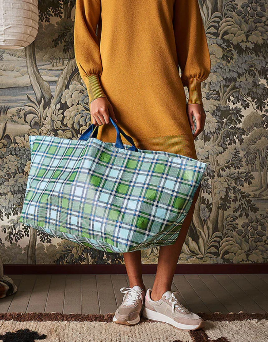 Project Ten - Oversize Tote Tartan, bag, Project Ten - Say It Sister
