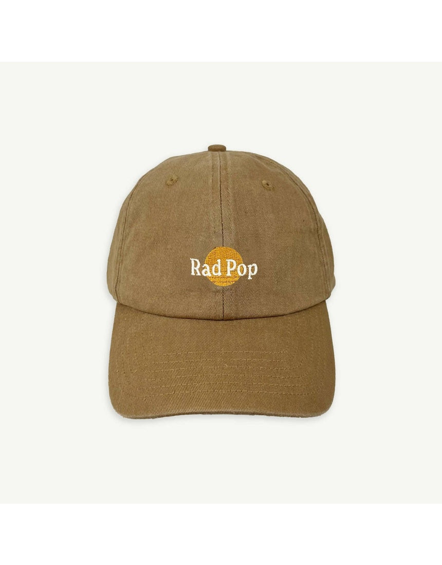 Rad Pop Washed Baseball Cap - Desert Sand, , Banabae - Say It Sister