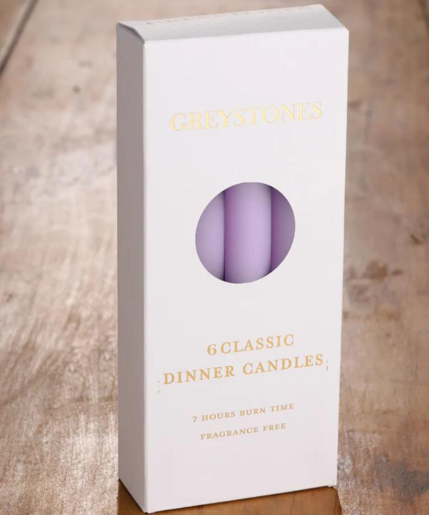 Dinner Candles 6 Pack - Snapdragon, dinner candles, River Road - Say It Sister
