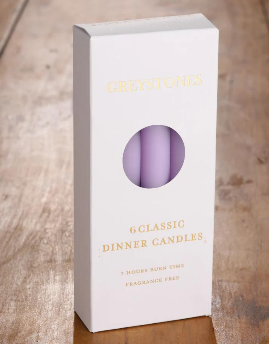 Dinner Candles 6 Pack - Snapdragon, dinner candles, River Road - Say It Sister