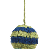 Sage x Clare Clarkia Leek felt decoration with green and beige tones, designed as a decorative textile piece.