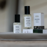 Salus Aloe Revitalising Facial Mist bottle from the Bath and Body collection, featuring a clear spray top and fresh aloe design