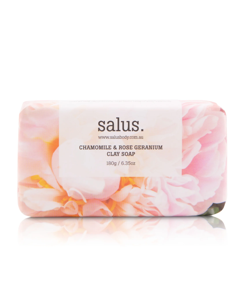 Salus - Chamomile & Rose Geranium Clay Soap, Bath and Body, SALUS - Say It Sister