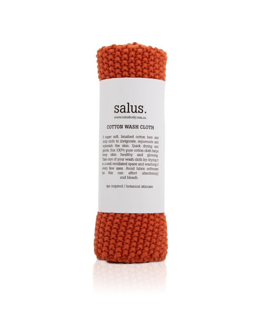 Salus - Cotton Wash Cloth, Bath and Body, SALUS - Say It Sister