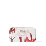 Salus Lemon Myrtle Milk Soap bar with natural lemon myrtle scent, creamy texture, and 180g weight, ideal for gentle cleansing.