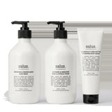 Salus Luminous Skin Trio gift set featuring skincare products with luminous, glowing skin effects in elegant packaging.
