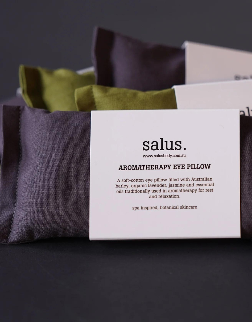 Salus - Aromatherapy Eye Pillow Moss Green - Say It Sister