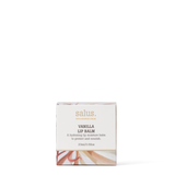 Salus Vanilla Lip Balm Tin 20ml showing a small round tin with vanilla-scented lip balm inside