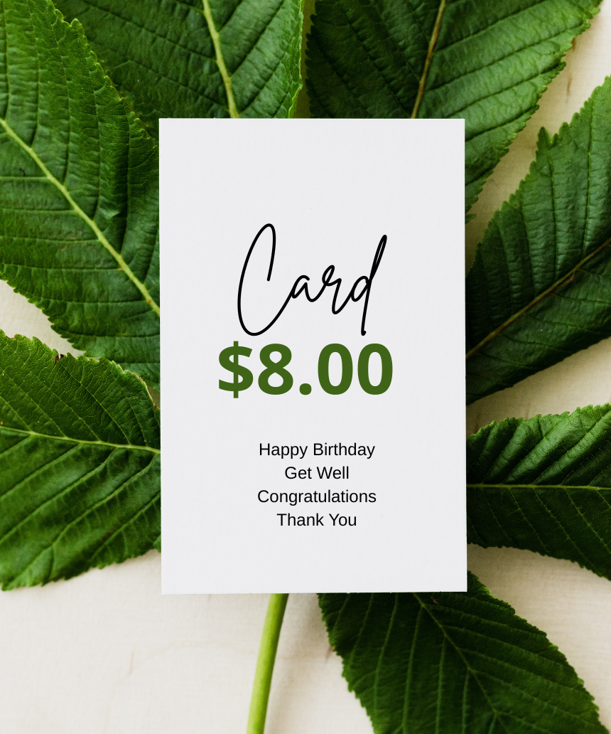 Say It Sister $8 gift card with elegant design, ideal for gifting or personal use.