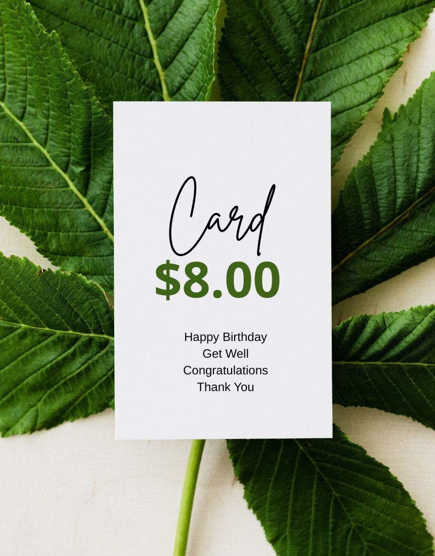 Say It Sister $8 gift card with elegant design, ideal for gifting or personal use.
