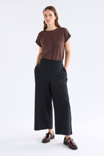 Black Elk Sanna Pant, stylish and comfortable pants displayed on a model, showcasing the modern design and fit.