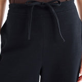 Black Elk Sanna Pant showing relaxed fit, high waist, and tapered leg style in soft fabric.