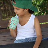 Chino Club - Skate Aqua Mini Smoothie Cup & Straw 200ml, kids Cup, Chino Club - Say It Sister