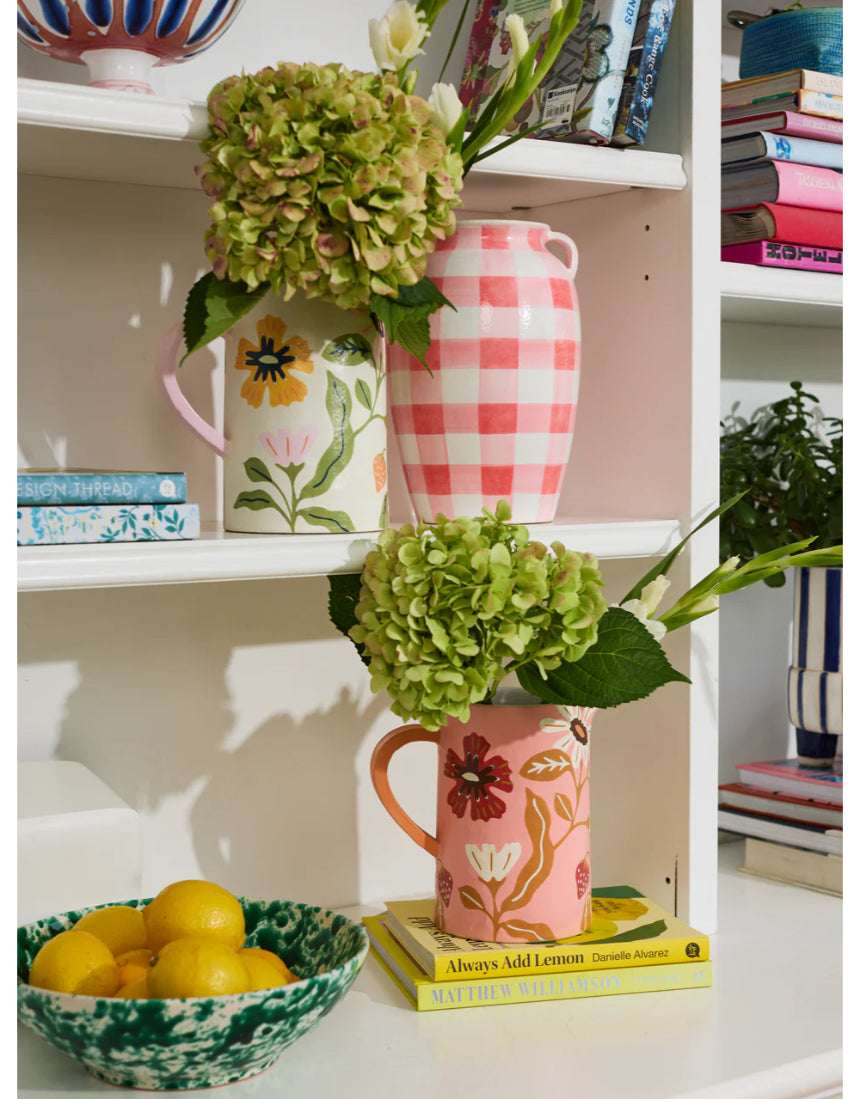 Meadow Jug White, jug, Jones & Co - Say It Sister