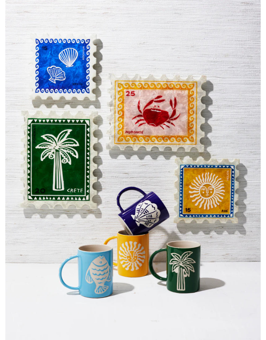 Sunroom Palm Stamp, Wall Decor, Jones & Co - Say It Sister