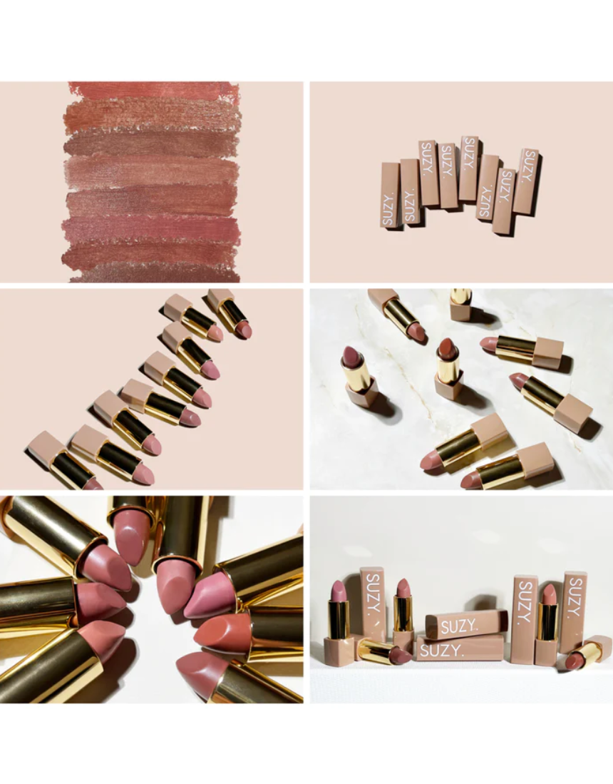Suzy Lipsticks - Miss Leah Baby Cocoa (Satin Luxe), Lipstick, Suzy Lipsticks - Say It Sister