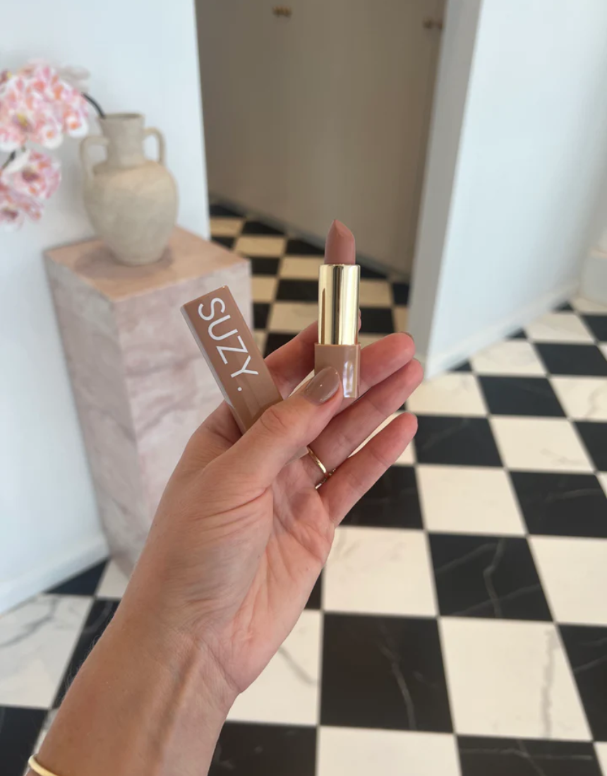 Suzy Lipsticks - Miss Leah Baby Cocoa (Satin Luxe), Lipstick, Suzy Lipsticks - Say It Sister
