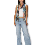 The Artists Label - A Day in Tahiti Scarf - on model