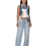 The Artists Label - Blues and Roots Scarf - on model