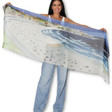 The Artists Label - Bondi Silk Scarf, Silk Chiffon Scarf, The Artists Label - Say It Sister