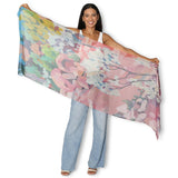 The Artists Label - Pink Granite Scarf - flat