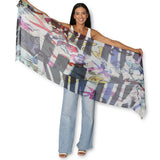 The Artists Label - The Sea Scarf - flat