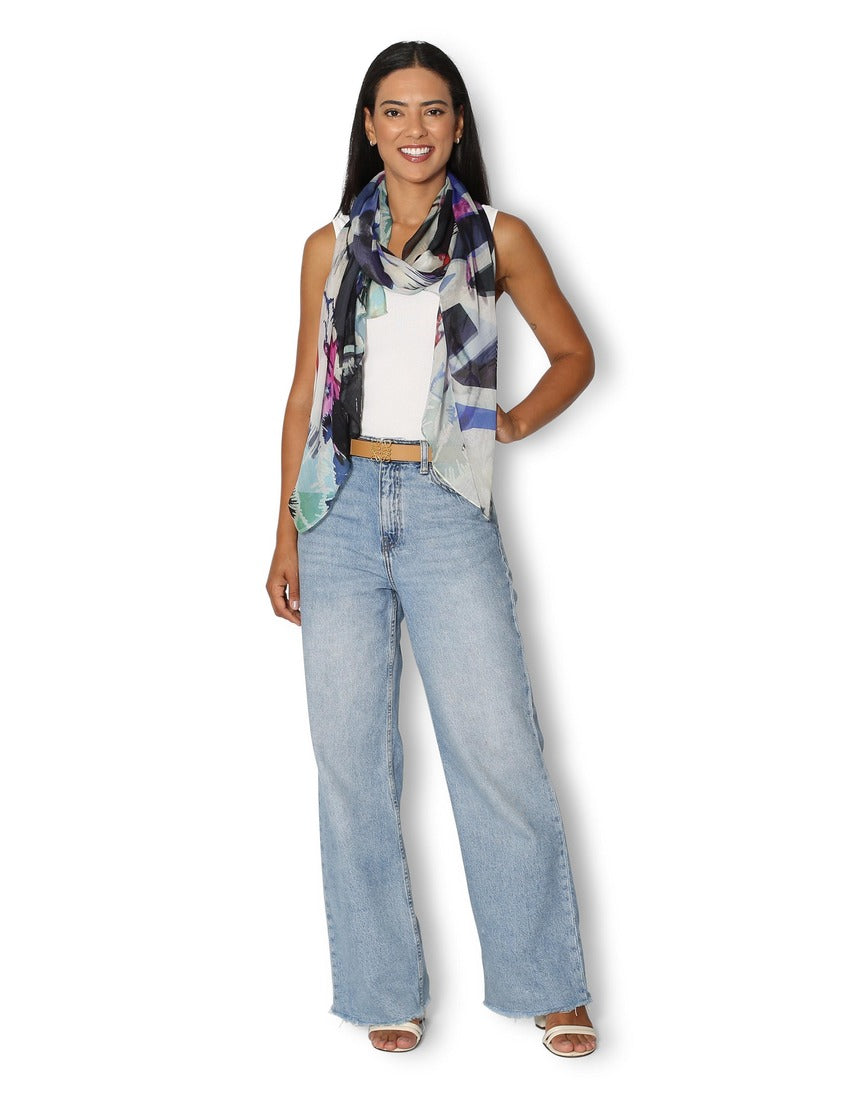 The Artists Label - The Sea Scarf - on model