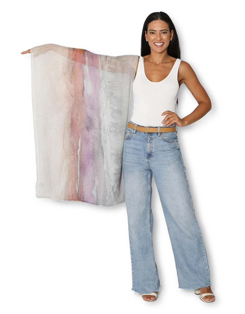 The Artists Label - Transformation Infinity Scarf - flat
