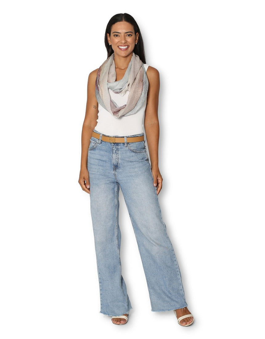 The Artists Label - Transformation Infinity Scarf - on model