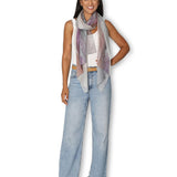 The Artists Label - Transformation Silk Scarf - on model