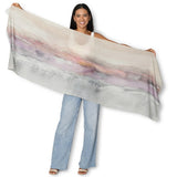 The Artists Label - Transformation Wool Scarf - flat