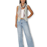 The Artists Label - Transformation Wool Scarf - on model