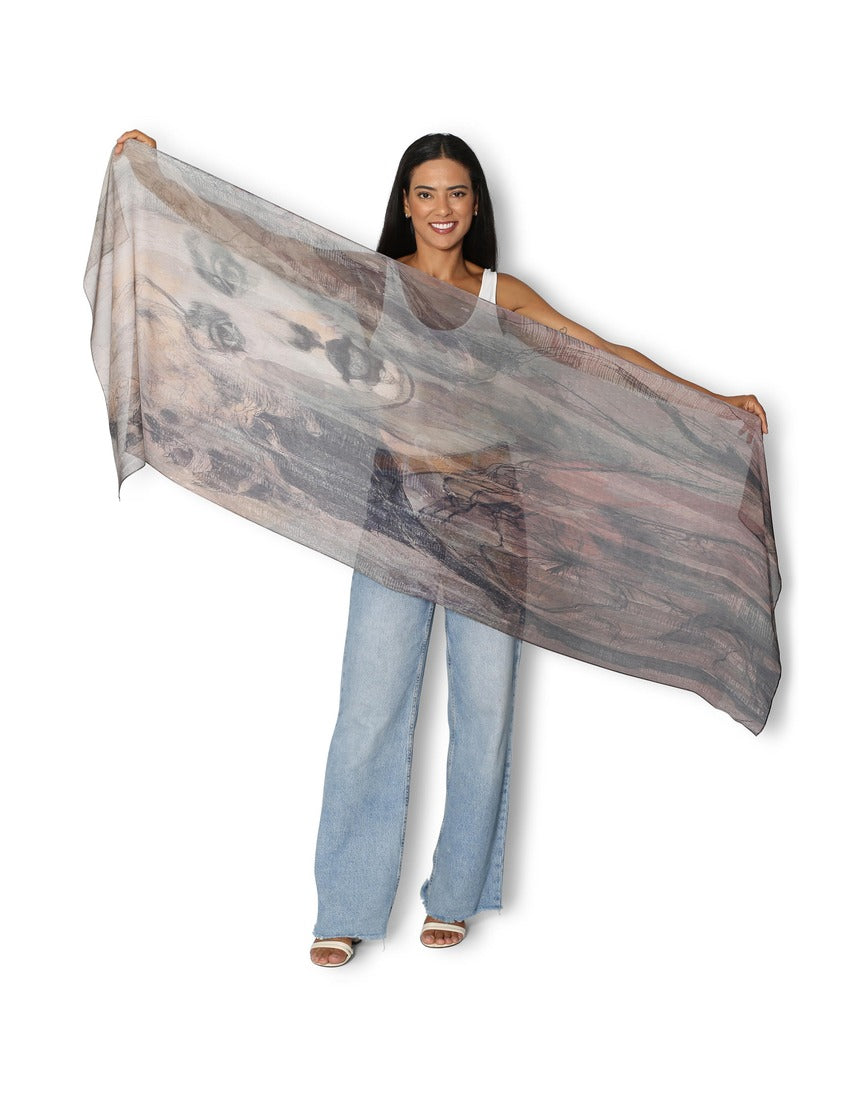 The Artists Label - Utsukushii Scarf - flat
