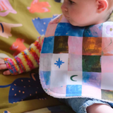 Tilda & Moo - Classic Bib - Blankie, Baby bib, Tilda & Moo - Say It Sister