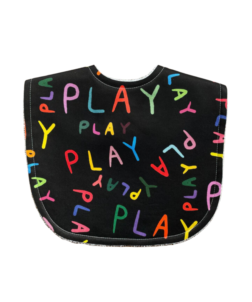 Tilda & Moo - Classic Bib - Play, Baby bib, Tilda & Moo - Say It Sister