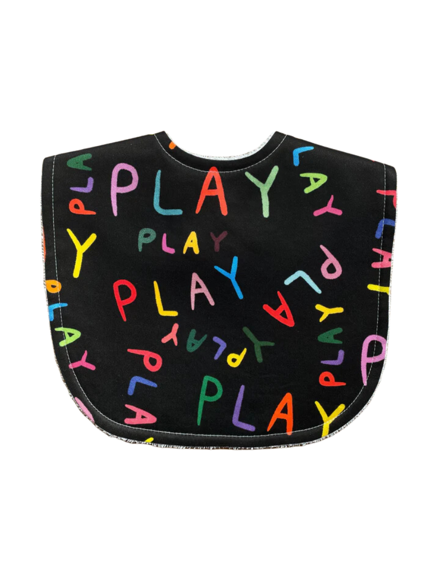 Tilda & Moo - Classic Bib - Play, Baby bib, Tilda & Moo - Say It Sister