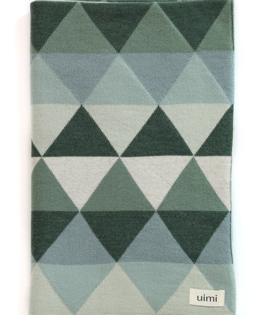 Uimi - Indiana Blanket Throw Lagoon, throw, Uimi - Say It Sister