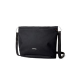 Bellroy Lite Sacoche in black, stylish compact shoulder bag with minimalist design and adjustable strap.