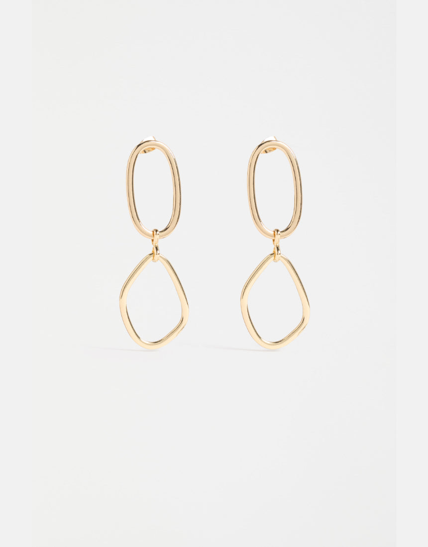 Elk - Boden Drop Earring Gold, Earrings, Elk - Say It Sister