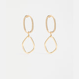 Elk - Boden Drop Earring Gold, Earrings, Elk - Say It Sister