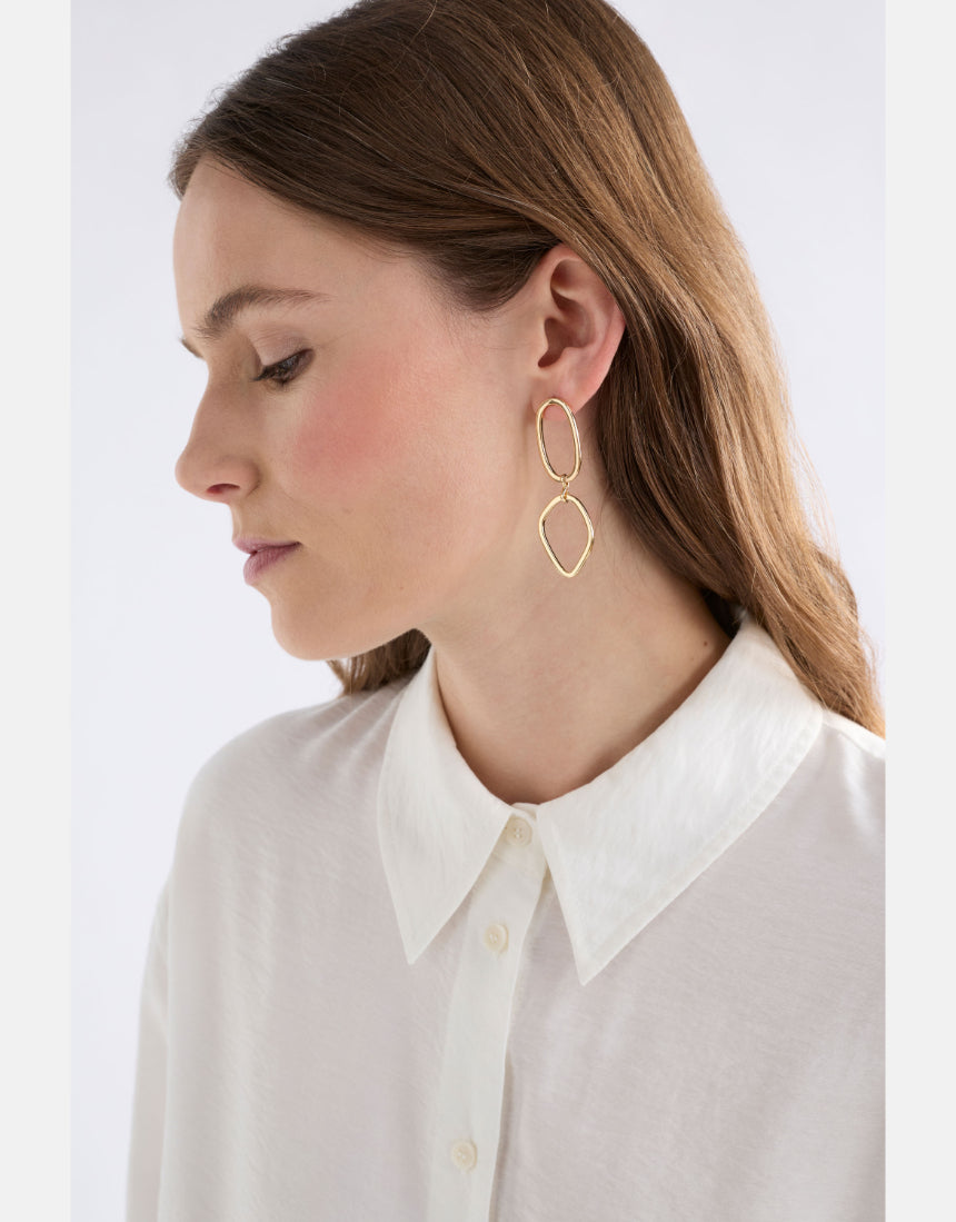 Elk - Boden Drop Earring Gold, Earrings, Elk - Say It Sister