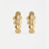 Elk - Ozett Drop Earring Gold, Earrings, Elk - Say It Sister